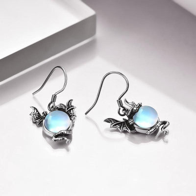 Brunhilde Moonstone Earrings