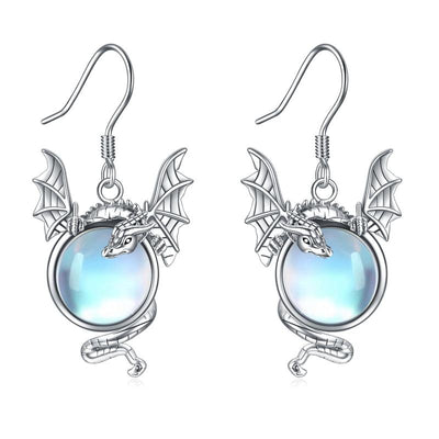 Brunhilde Moonstone Earrings