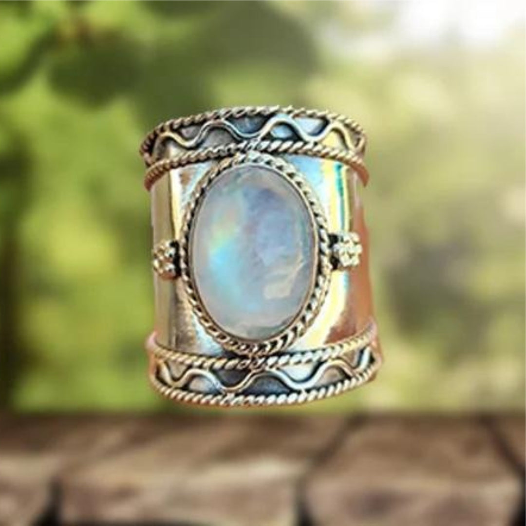 Moonstone Ring by Heidrun