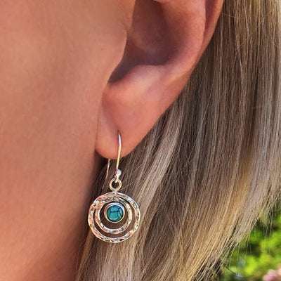 Bohemian Saturn-Inspired Earrings