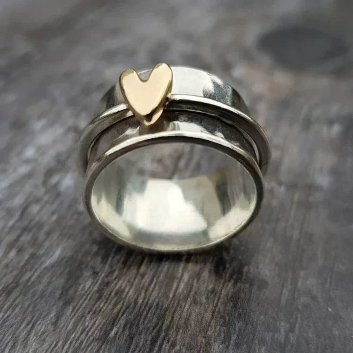 Eternal Heart Drop Ring