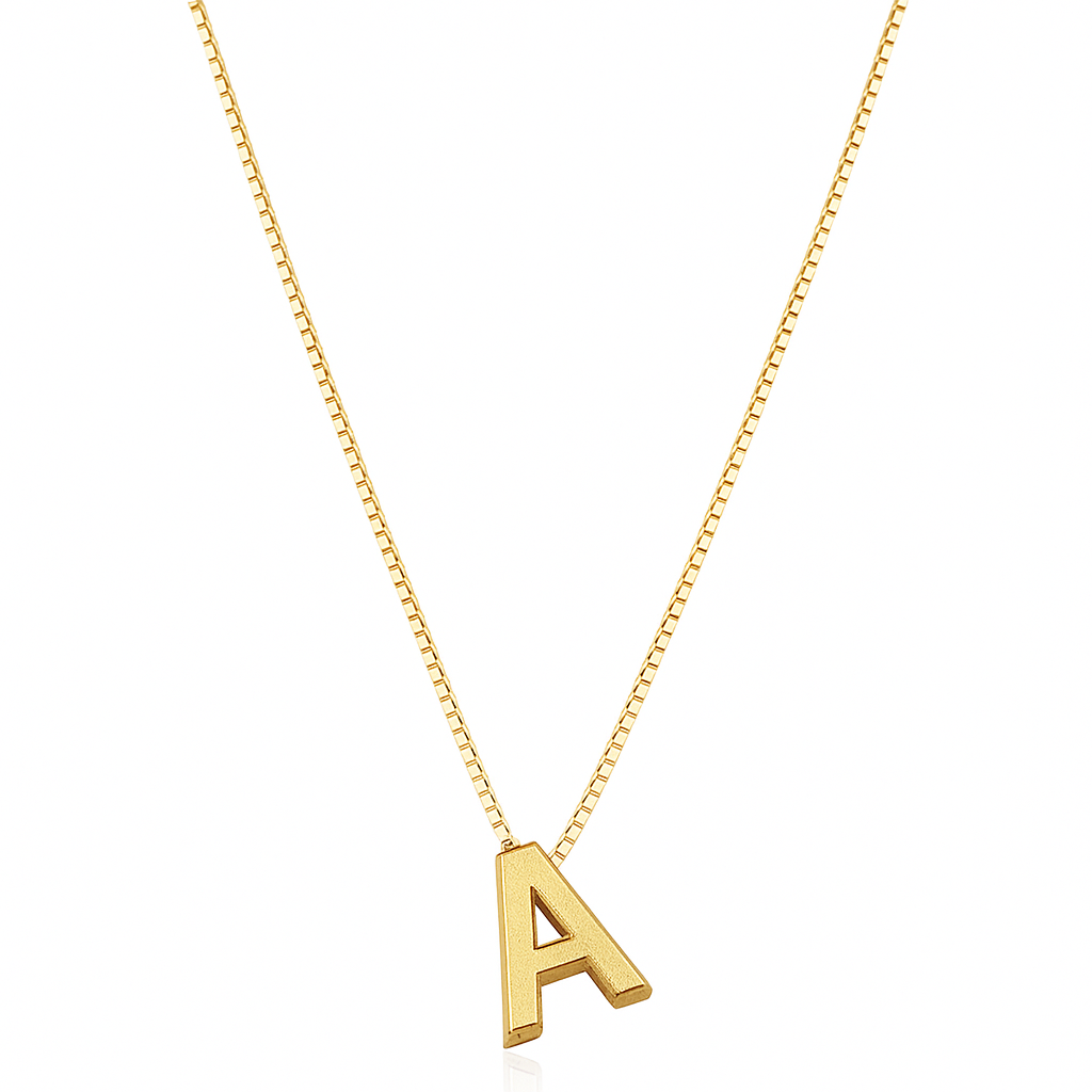 LoveNote™ | Initial Necklace in Gold