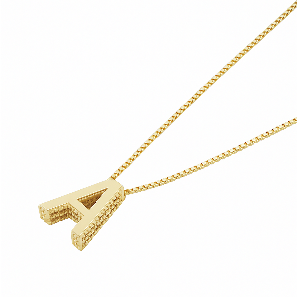 LoveNote™ | Initial Necklace in Gold