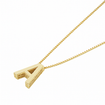 LoveNote™ | Initial Necklace in Gold