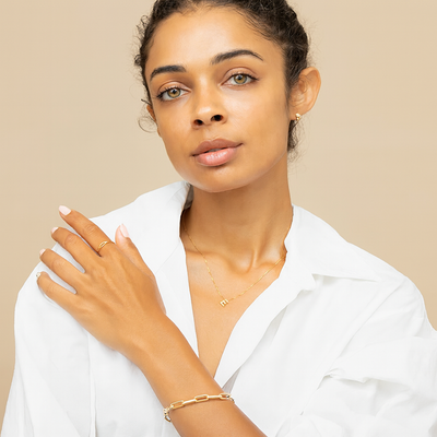 LoveNote™ | Initial Necklace in Gold