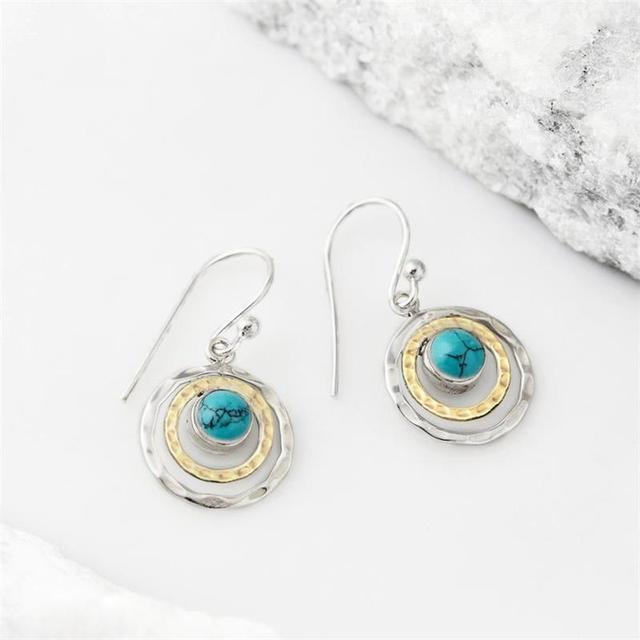 Bohemian Saturn-Inspired Earrings