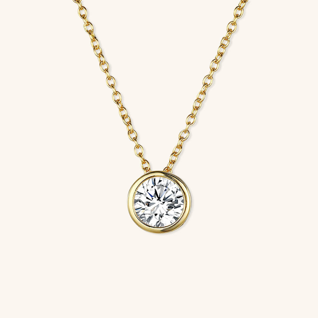 Amelia 18k Gold Birthstone Necklace