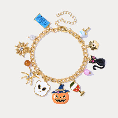 Enchanting Halloween Charm Bracelet