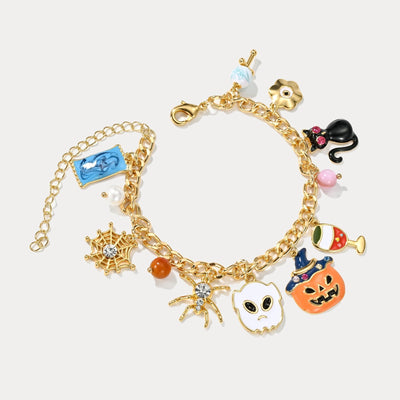 Enchanting Halloween Charm Bracelet