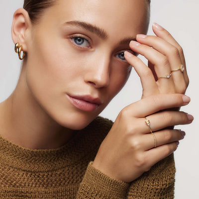 Muse™ | Golden Moonstone Ring