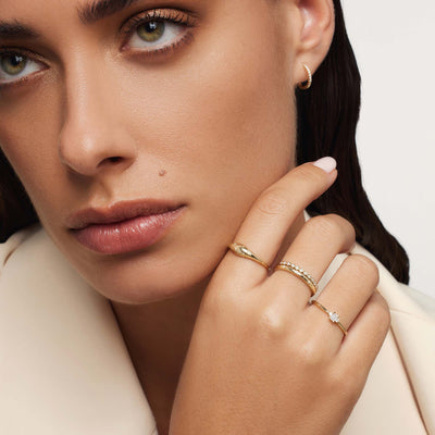 Dome™ Gold Diamond Ring