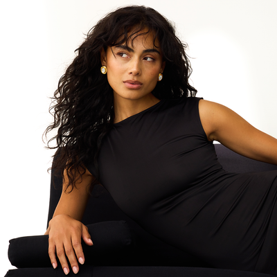 Giselle 14k Gold Pearl Earrings