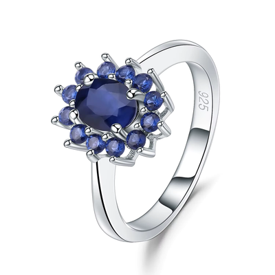 Classic Natural Blue Sapphire Ring