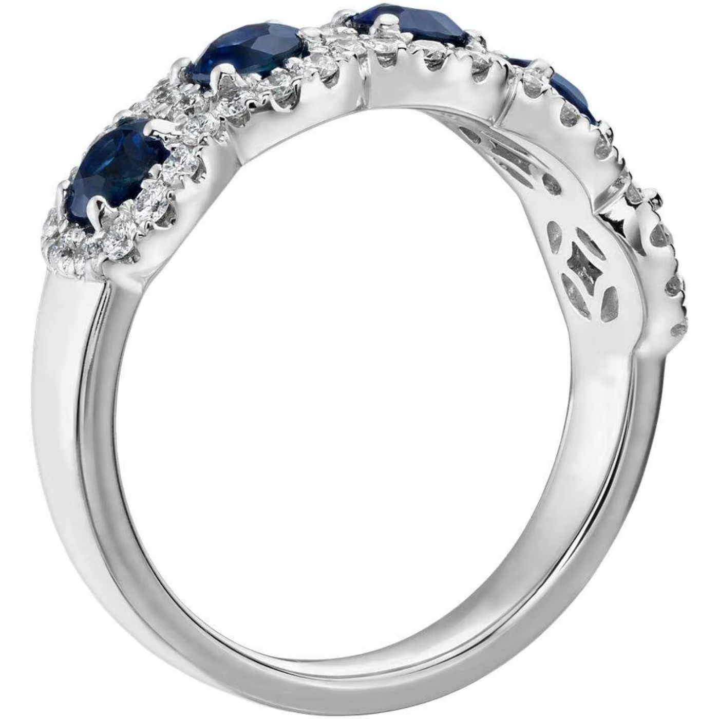 Classic Sapphire Halo Ring