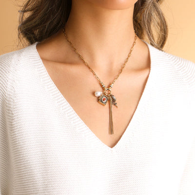 Enchanted Diary Pendant Necklace