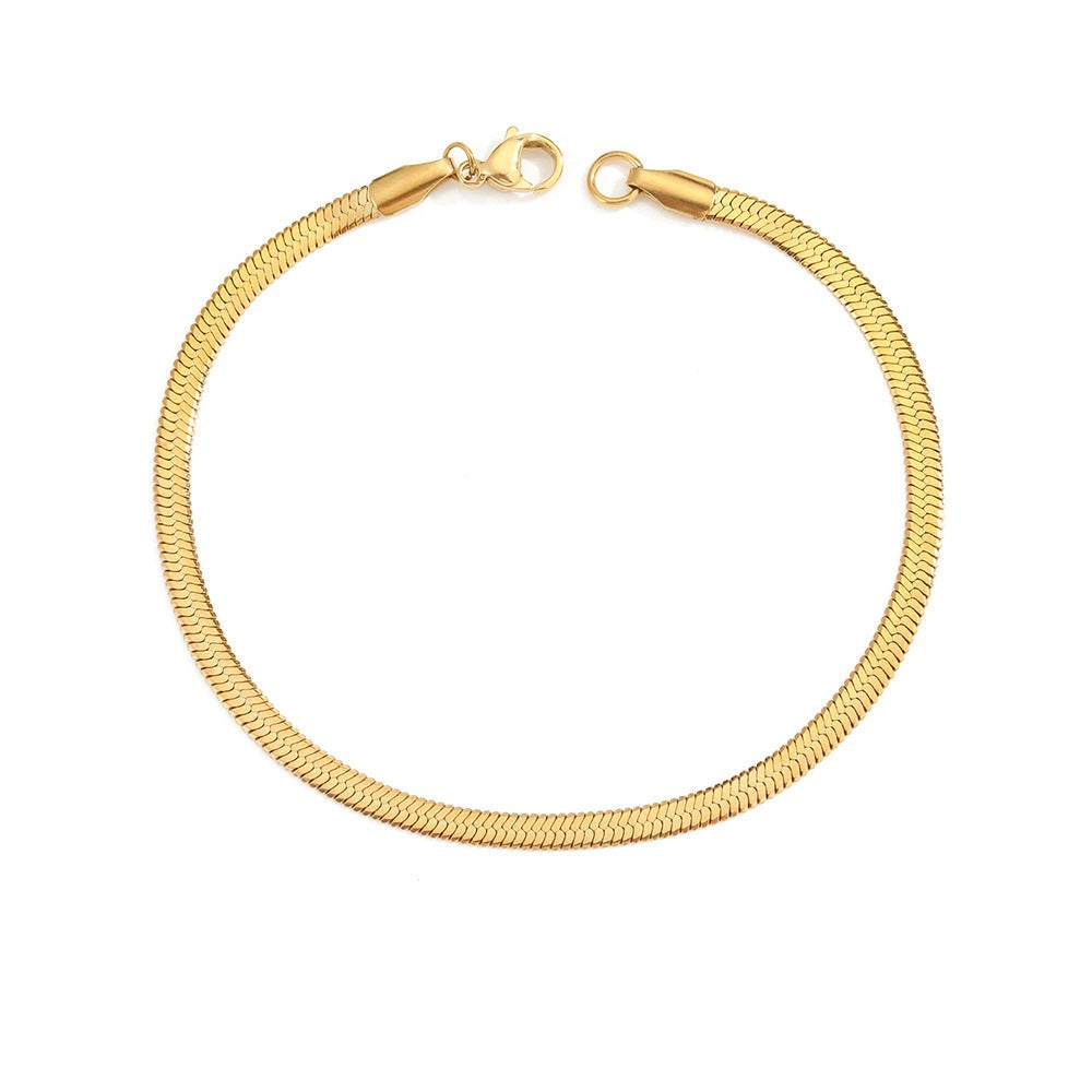 18k Gold Stella Necklace Featuring Braid and Fish Design