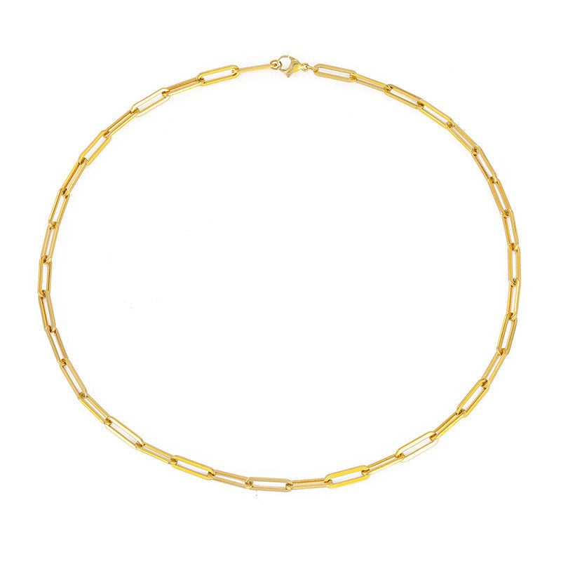 18k Gold Archen Necklace - Elegant Design