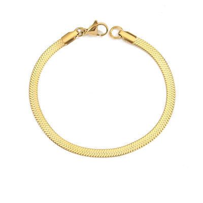 18k Gold Stella Necklace Featuring Braid and Fish Design