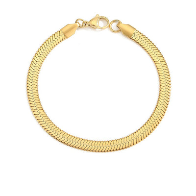 18k Gold Stella Necklace Featuring Braid and Fish Design