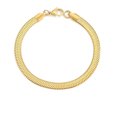18k Gold Stella Necklace Featuring Braid and Fish Design
