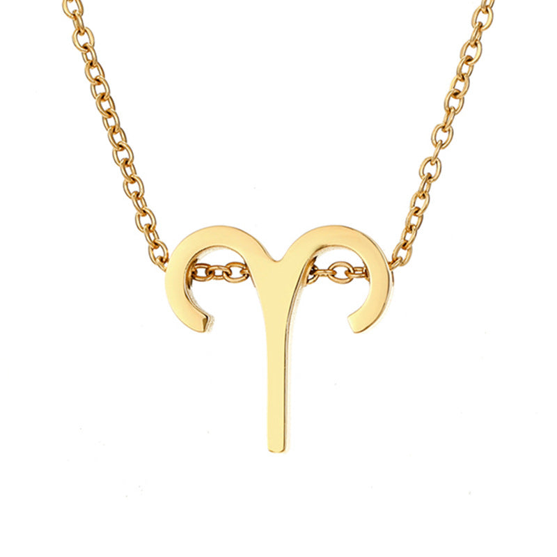 Celestique Star Sign Necklace | 18k Gold