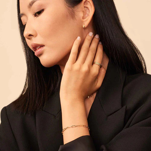 14k Gold Venice Link Bracelet