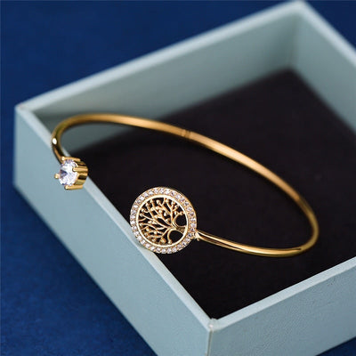 Chic Adjustable Tree of Life Bracelet for a Stunning Style