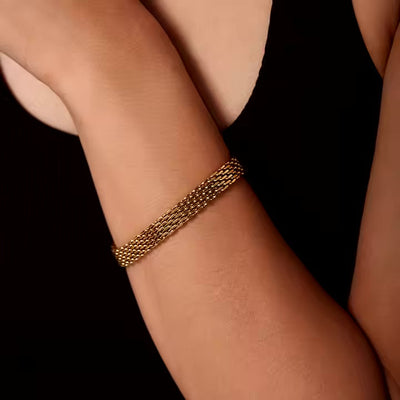 Imara Elegant Chain Bracelet | 18K Gold
