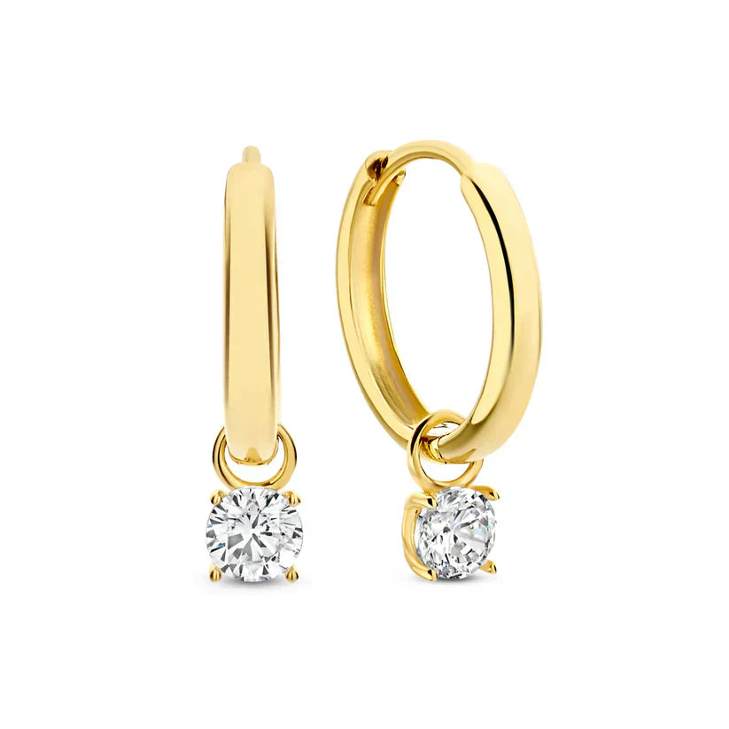 Larmes™ | Set of Gold Stone Earrings