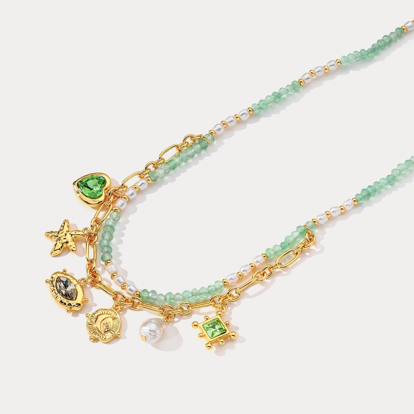 Classic Elegance Beaded Necklace