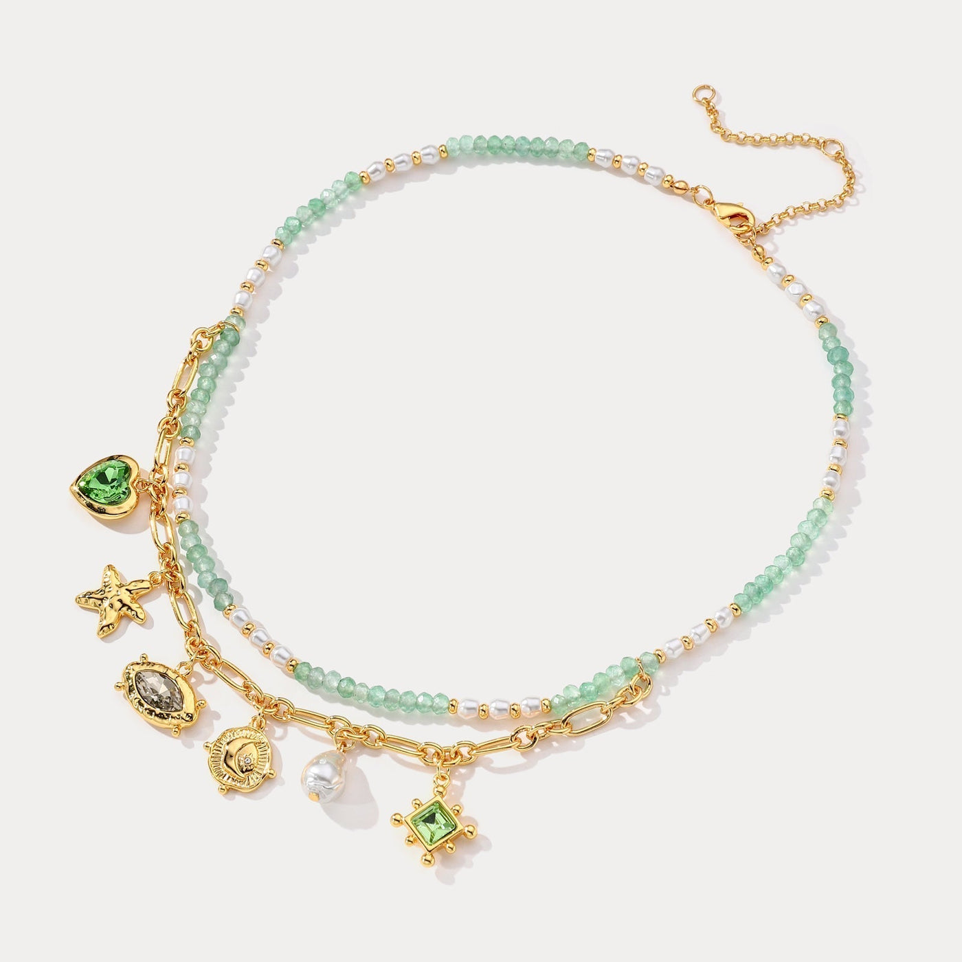 Classic Elegance Beaded Necklace