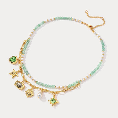 Classic Elegance Beaded Necklace