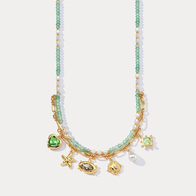 Classic Elegance Beaded Necklace