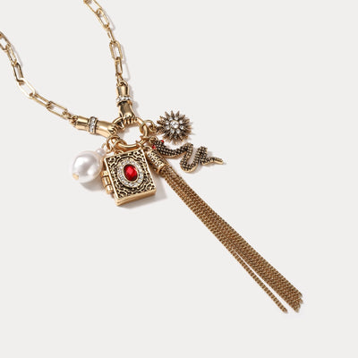 Enchanted Diary Pendant Necklace