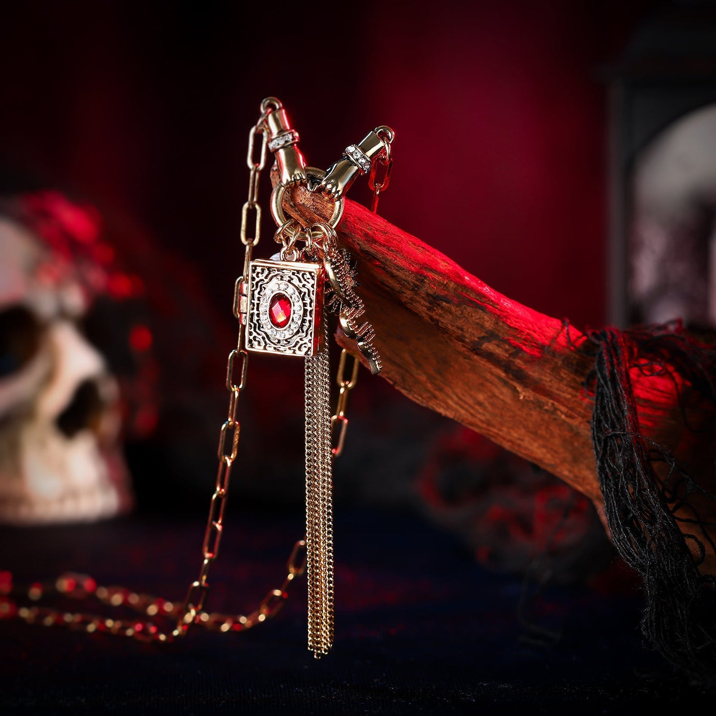 Enchanted Diary Pendant Necklace