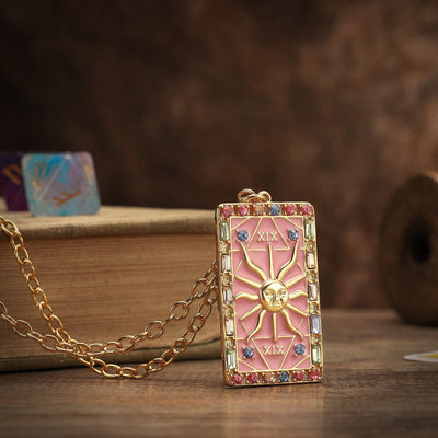 Celestial Solar Tarot Pendant