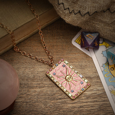 Celestial Solar Tarot Pendant