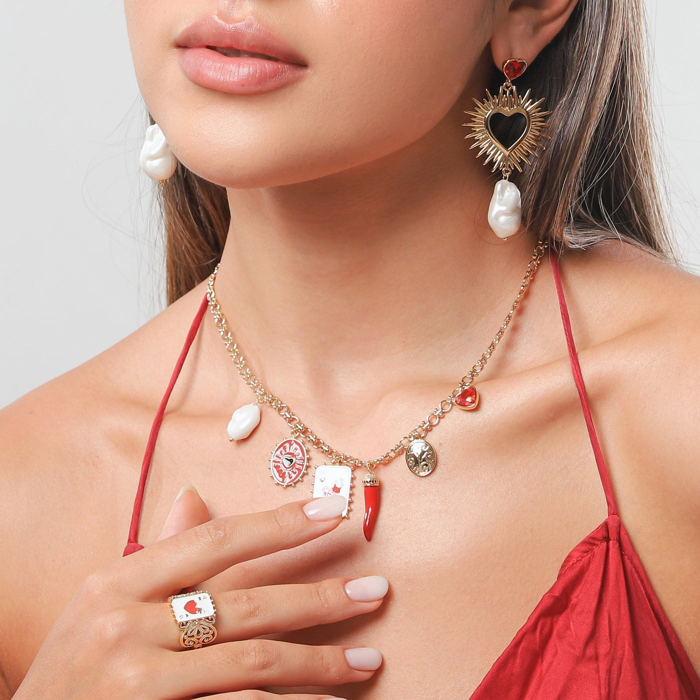 Regal Heart Necklace