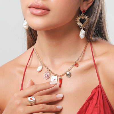 Regal Heart Necklace