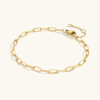 18k Gold Chain Bracelet - Maybelle Collection