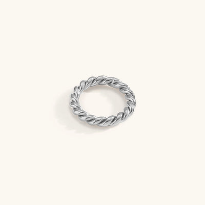 18k Gold Melody Twist Ring