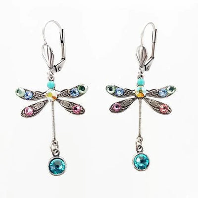 Elegant Dragonfly Design Earrings