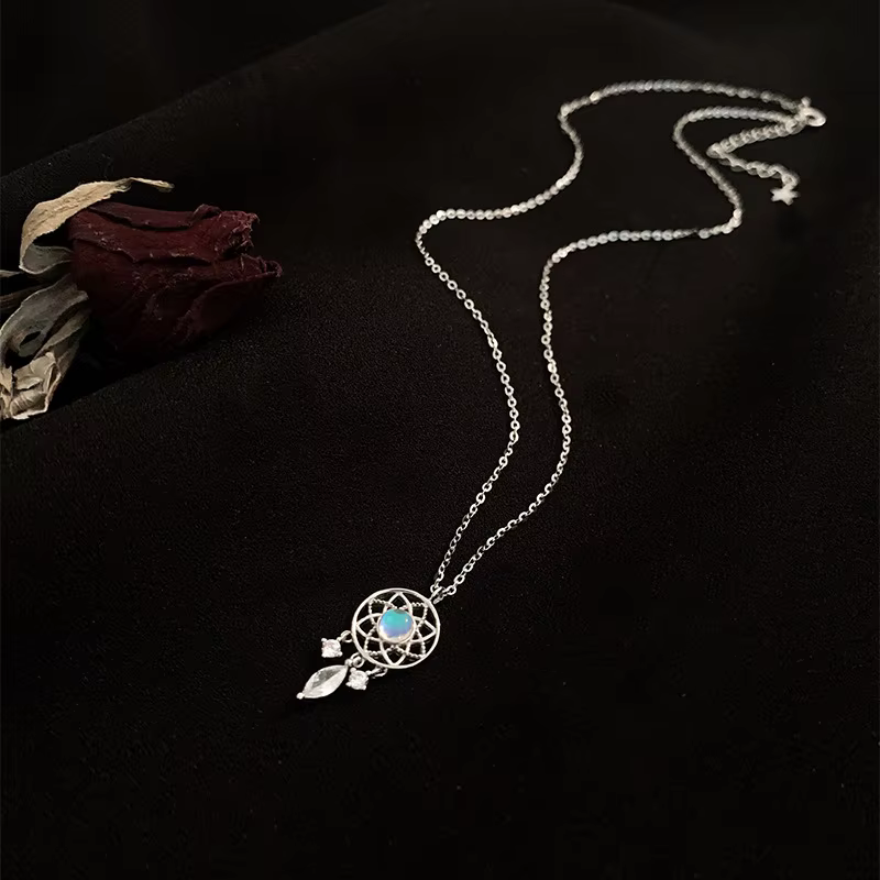 Dreamcatcher Moonstone Necklace