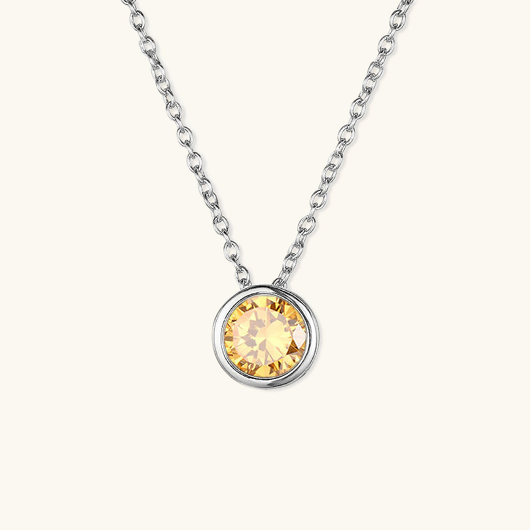 Amelia 18k Gold Birthstone Necklace
