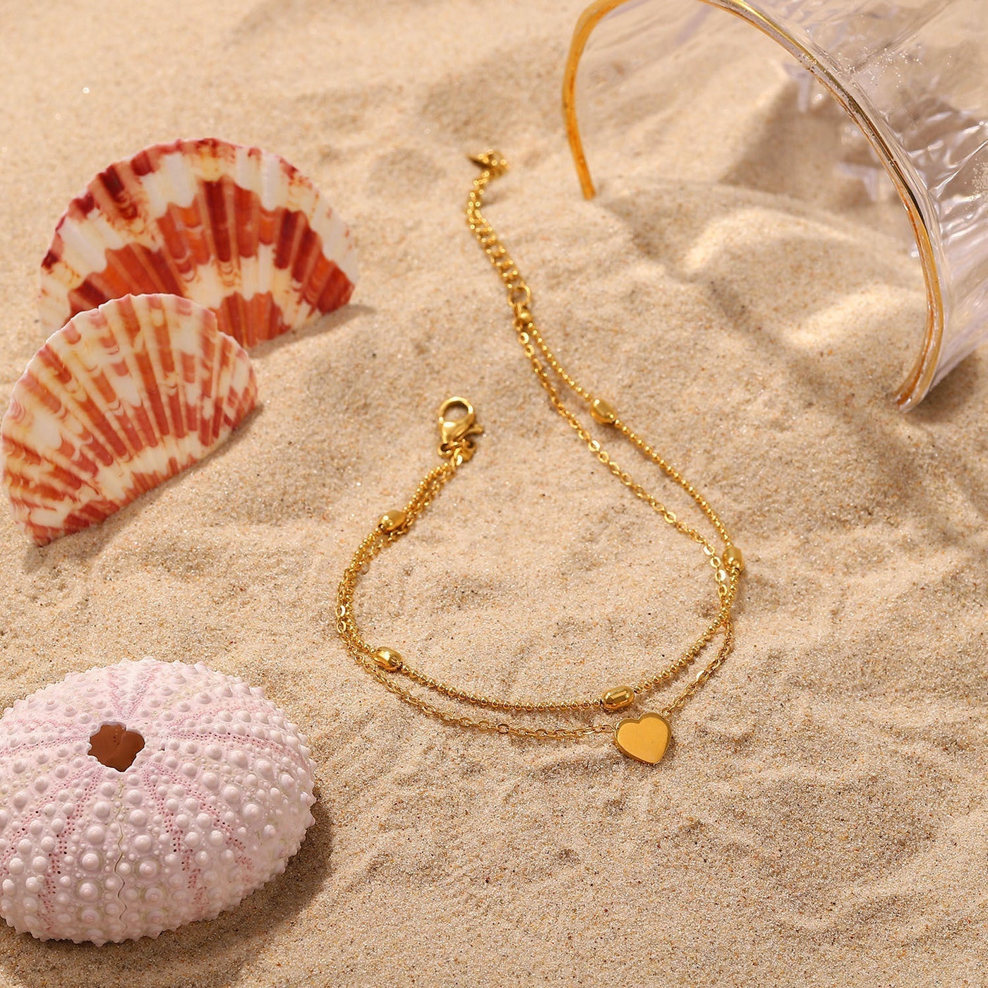 Rowena Straps in 18k Gold