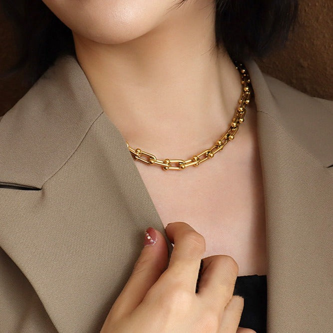 Kaskade 18k Gold Necklace