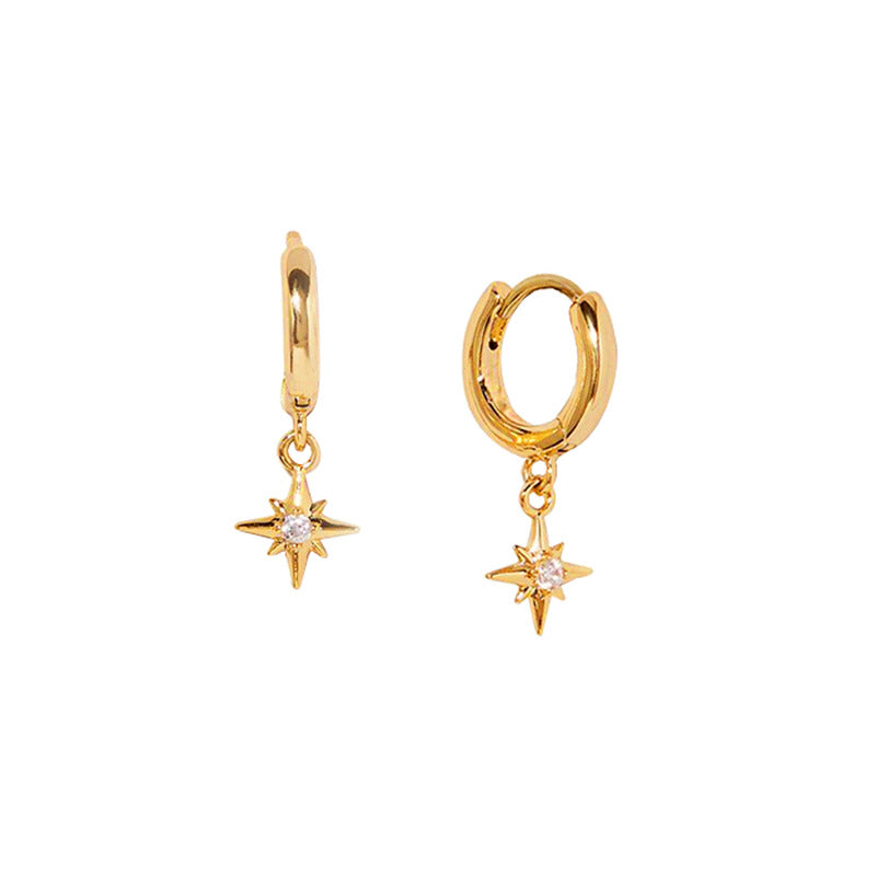 Vudu Earrings in 18k Gold