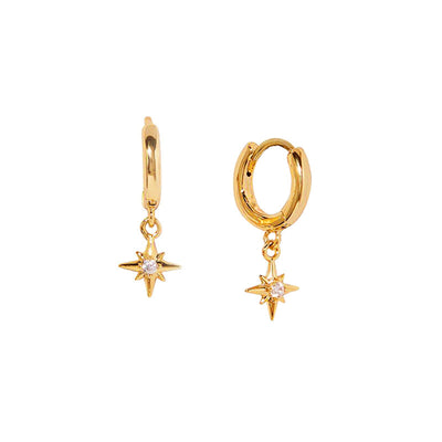 Vudu Earrings in 18k Gold