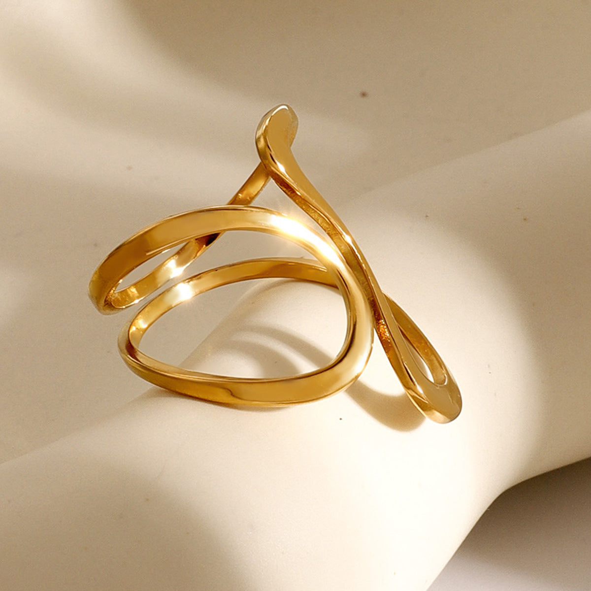18k Gold Mosaic Ring
