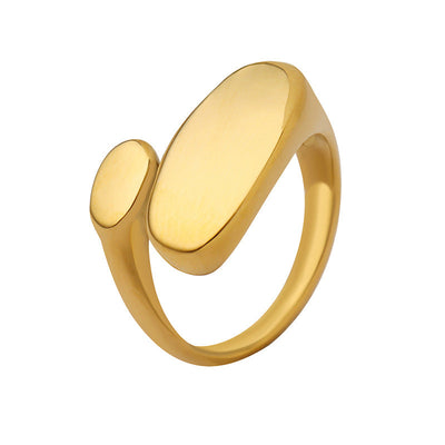 18k Gold Minimalist Odyssey Ring